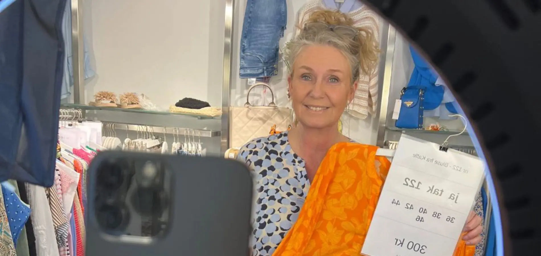 Live shopping hos PURE Copenhagen hver mandag kl 19 -  styling af nye damekollektioner, konkurrencer og gode tilbud